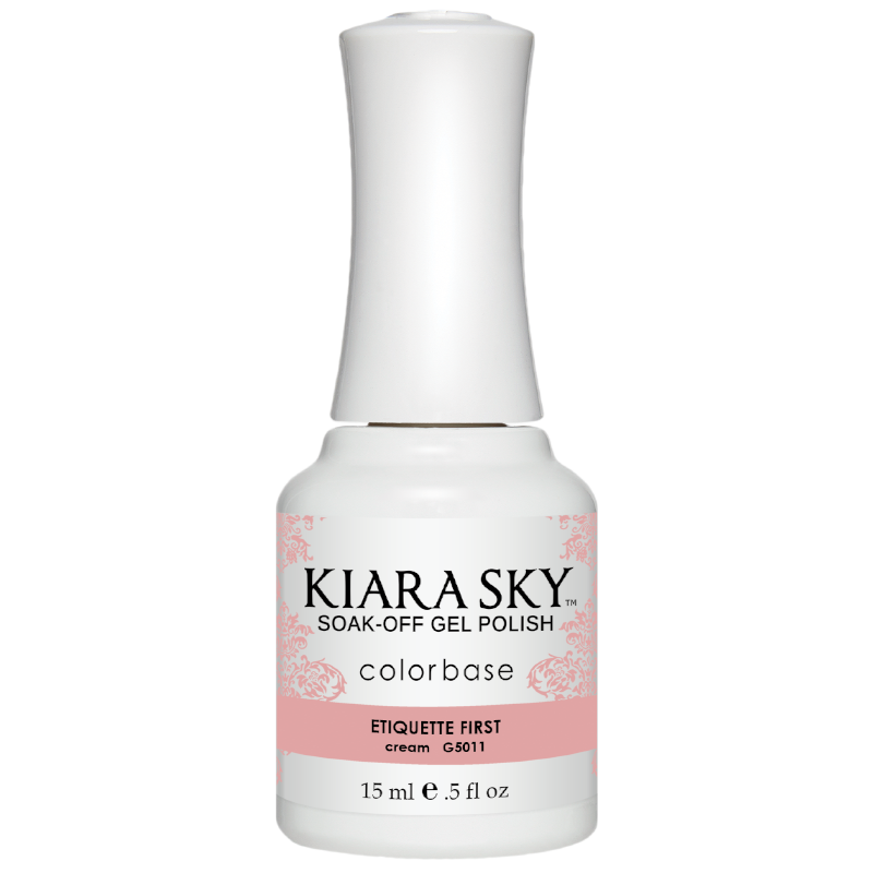 Kiara Sky Gel Polish - Etiquette First G5011