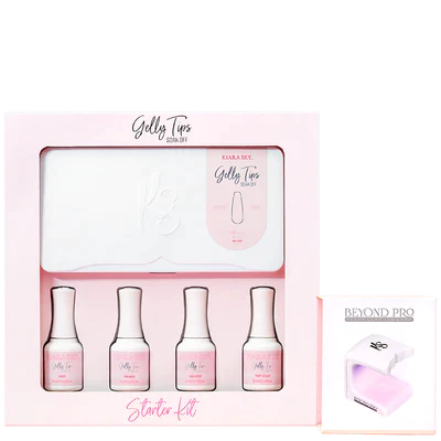 Kiara Sky Gel Tips Starter Kit - Coffin Long GT01