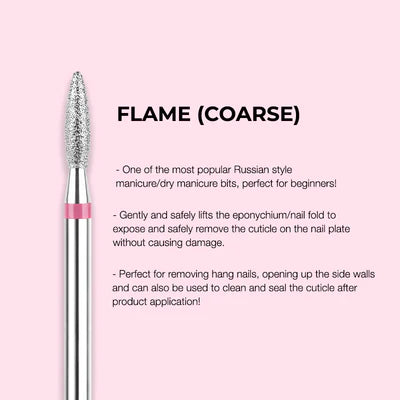 Kiara Sky Drill Bit - Flame Coarse