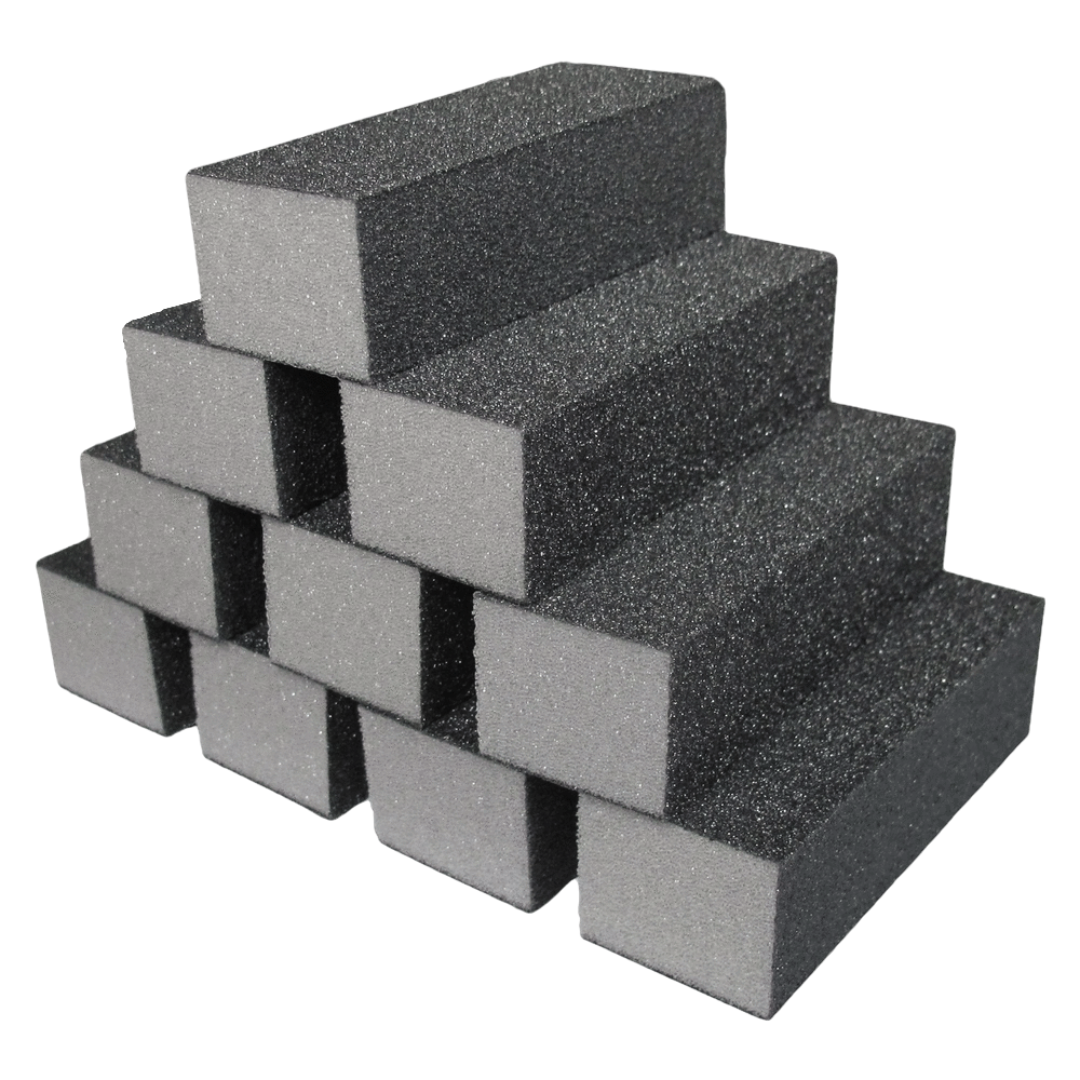 Dixon Buffer 3-Way Gray/Black 100/180 Grit