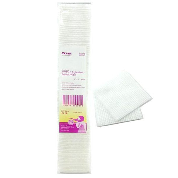 Dukal Reflections Beauty Wipes 2"x2", 4-ply (200/Sleeve)