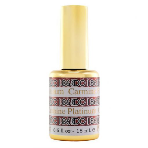 DC Platinum Gel Polish - Carmine 186