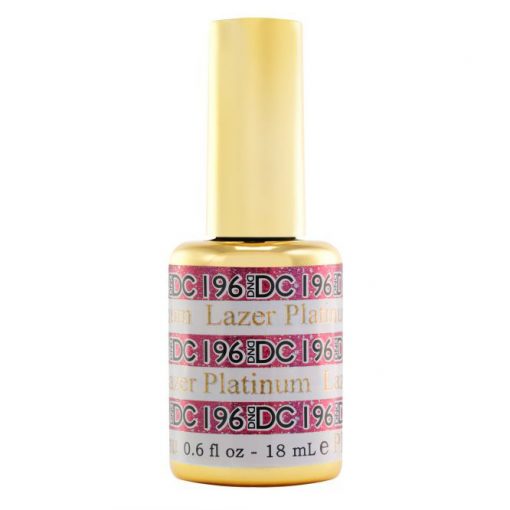 DC Platinum Gel Polish - Ruby Pink (LAZER Pink) 196