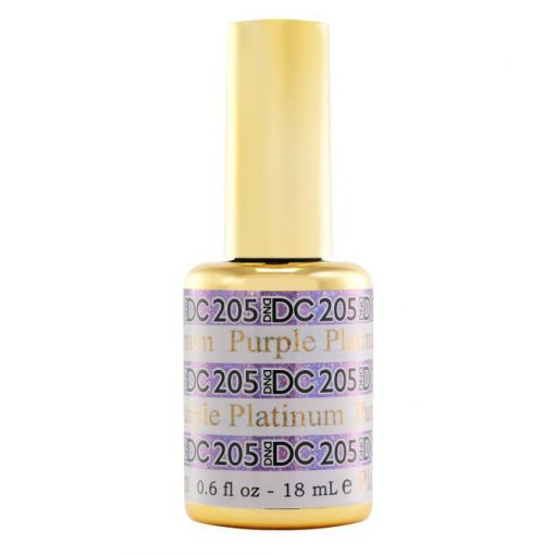 DC Platinum Gel Polish - Purple 205