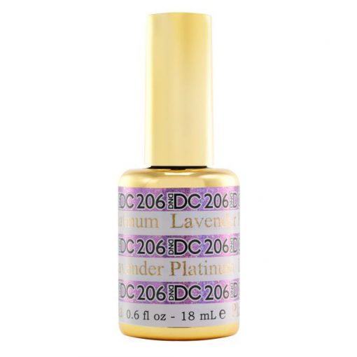 DC Platinum Gel Polish - Lavender 206