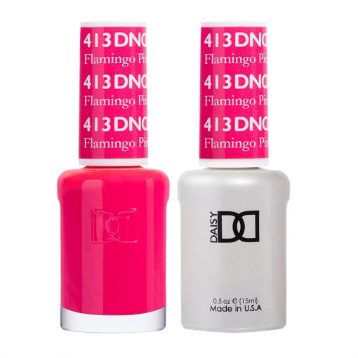 DND Gel Duo - Flamingo Pink 413