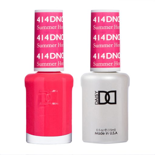 DND Gel Duo - Summer Hot Pink 414