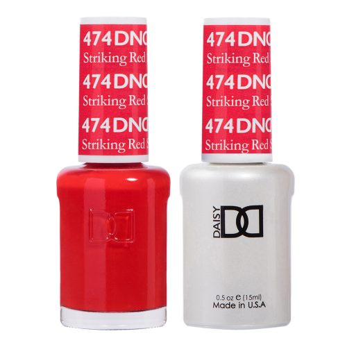 DND Gel Duo - Striking Red 474