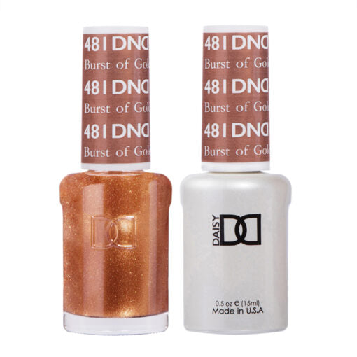 DND Gel Duo - Burst of Gold 481