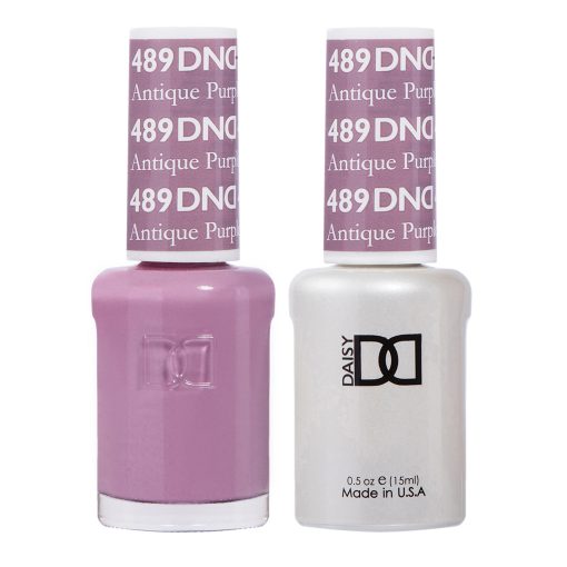 DND Gel Duo - Antique Purple 489