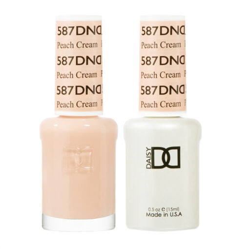 DND Gel Duo - Peach Cream 587