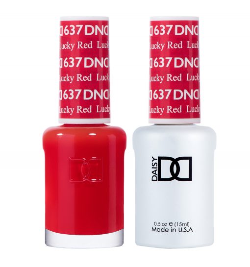 DND Gel Duo - Lucky Red 637