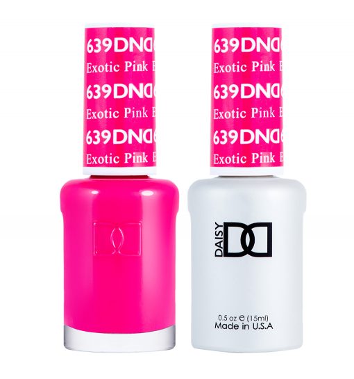 DND Gel Duo - Exotic Pink 639