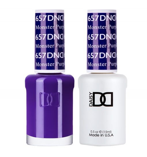 DND Gel Duo - Monster Purple 657