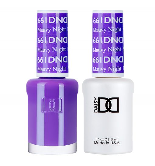 DND Gel Duo - Mauvy Night 661