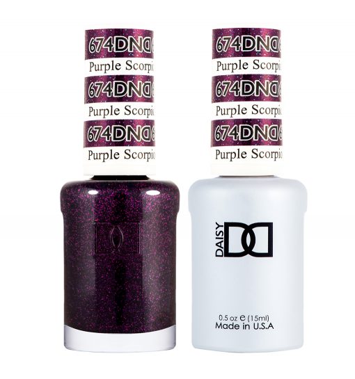 DND Gel Duo - Purple Scorpio 674