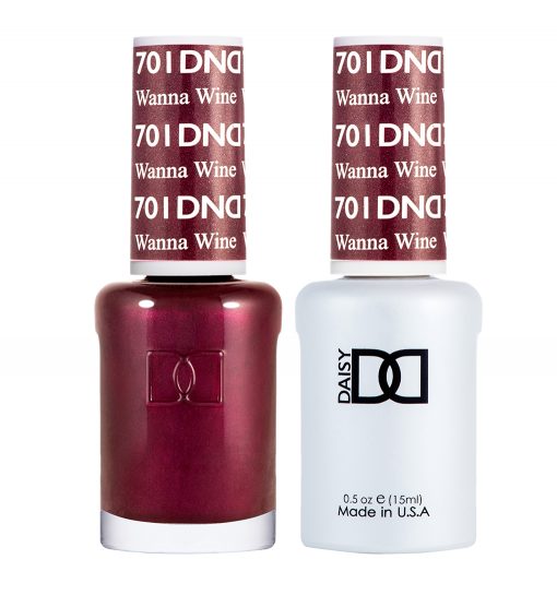 DND Gel Duo - Wanna Wine 701