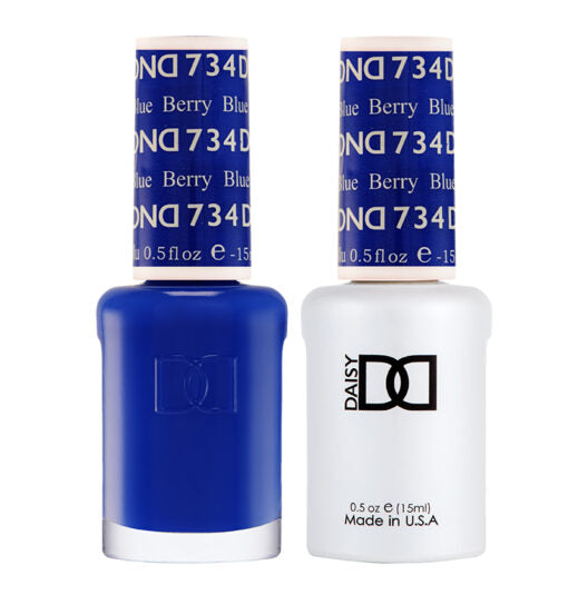 DND Gel Duo - Berry Blue 734