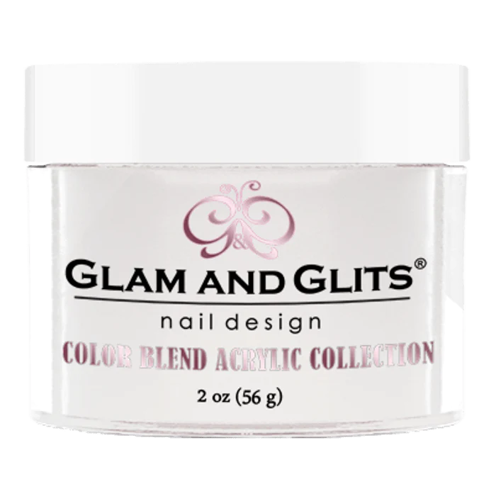 Glam & Glits Color Blend Acrylic Powder - Milky-White BL3001