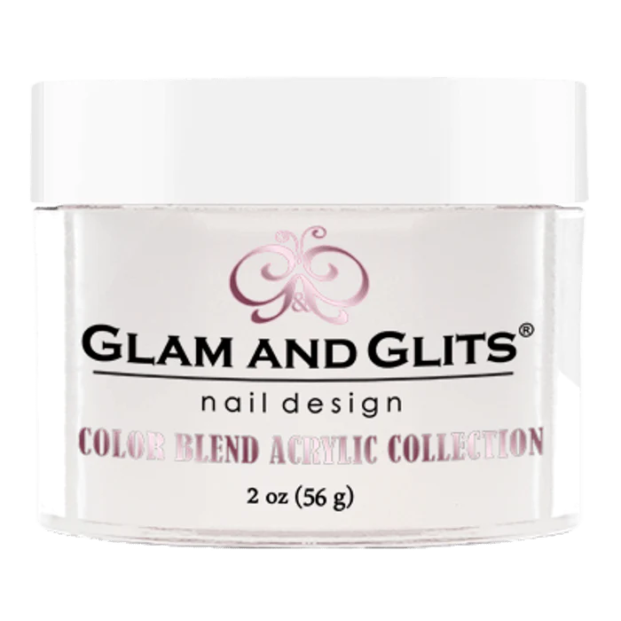 Glam & Glits Color Blend Acrylic Powder - White Wine BL3002