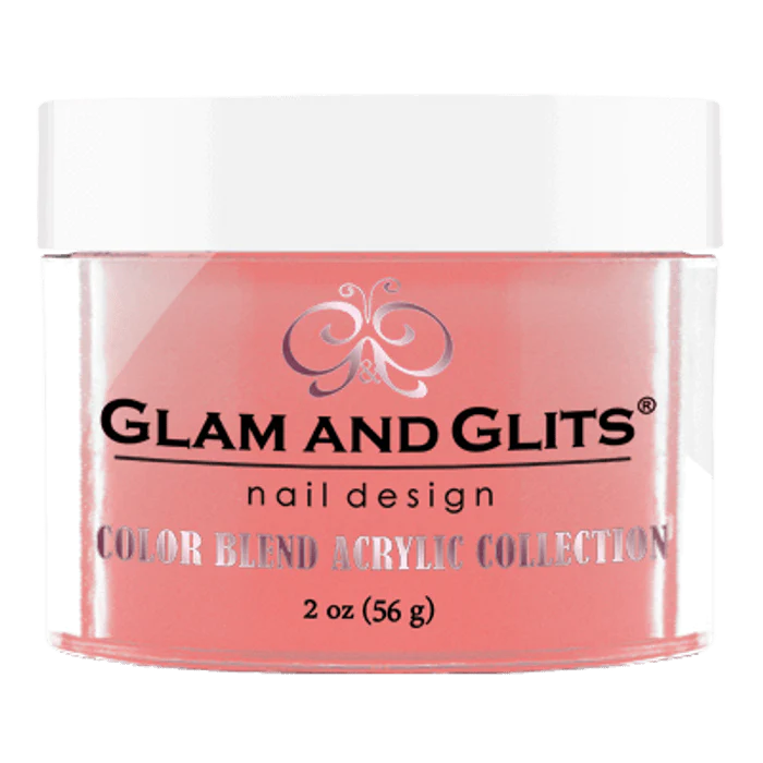 Glam & Glits Color Blend Acrylic Powder - Peach Please BL3022