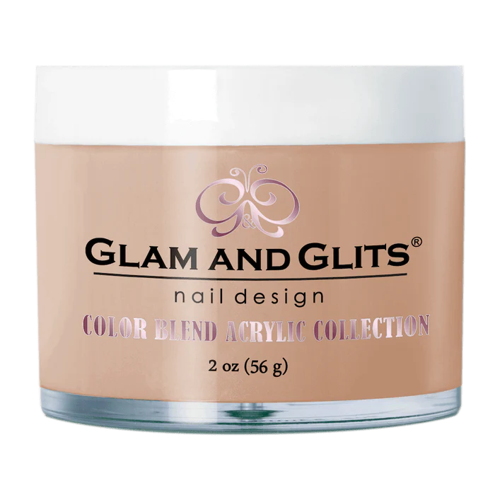 Glam & Glits Color Blend Acrylic Powder - Cover Bare White BL3049