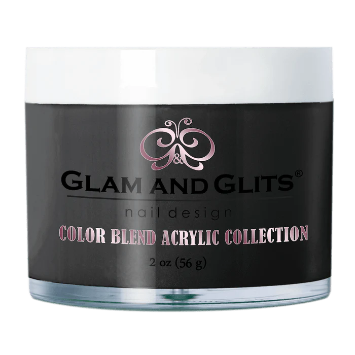 Glam & Glits Color Blend Acrylic Powder - Black Market BL3092