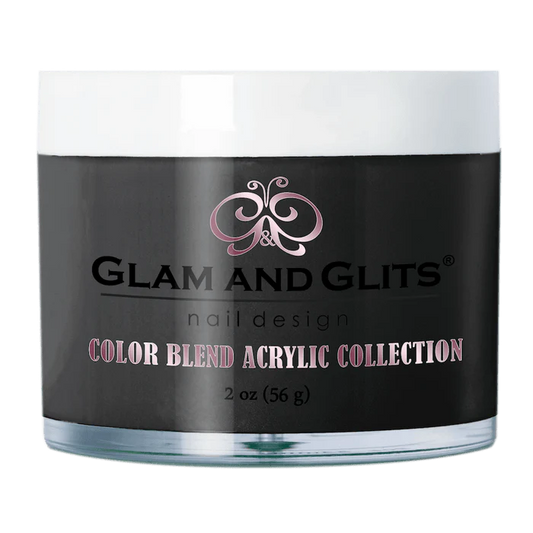 Glam & Glits Color Blend Acrylic Powder - Black Market BL3092