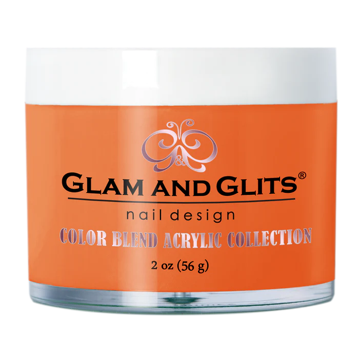 Glam & Glits Color Blend Acrylic Powder - Mango Tango BL3118