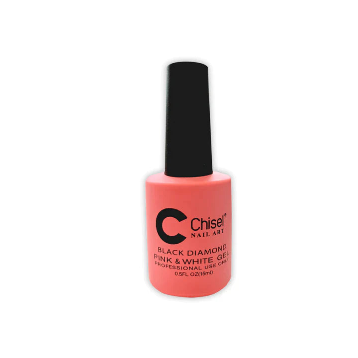 Chisel Black Diamond - Pink & White Gel 0.5oz