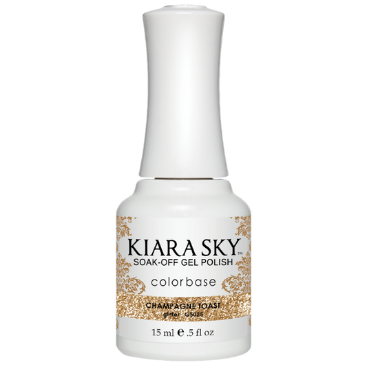 Kiara Sky Gel Polish - Champagne Toast G5025