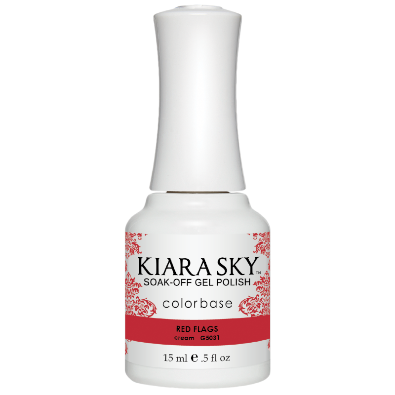 Kiara Sky Gel Polish - Red Flags G5031