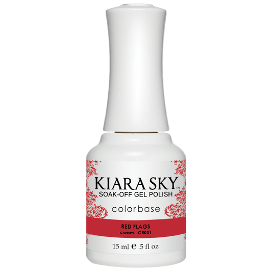 Kiara Sky Gel Polish - Red Flags G5031