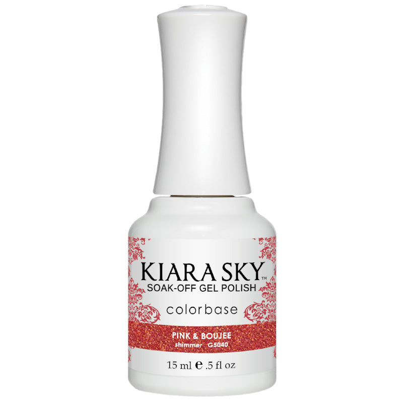 Kiara Sky Gel Polish - Pink & Boujee G5040