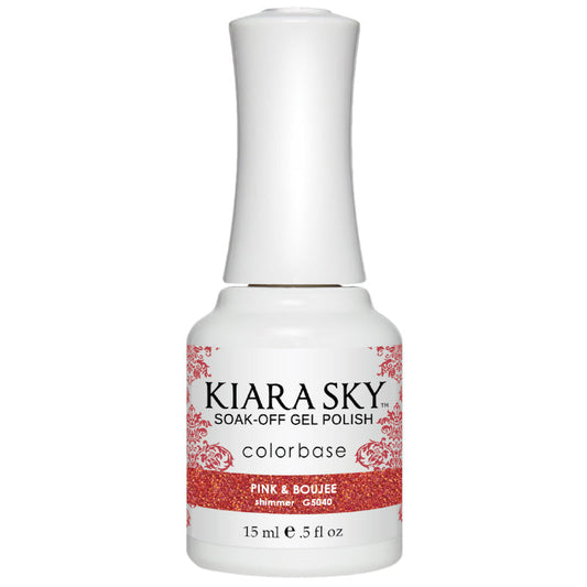 Kiara Sky Gel Polish - Pink & Boujee G5040