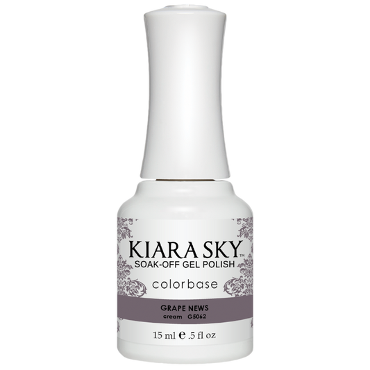 Kiara Sky Gel Polish - Grape News! G5062