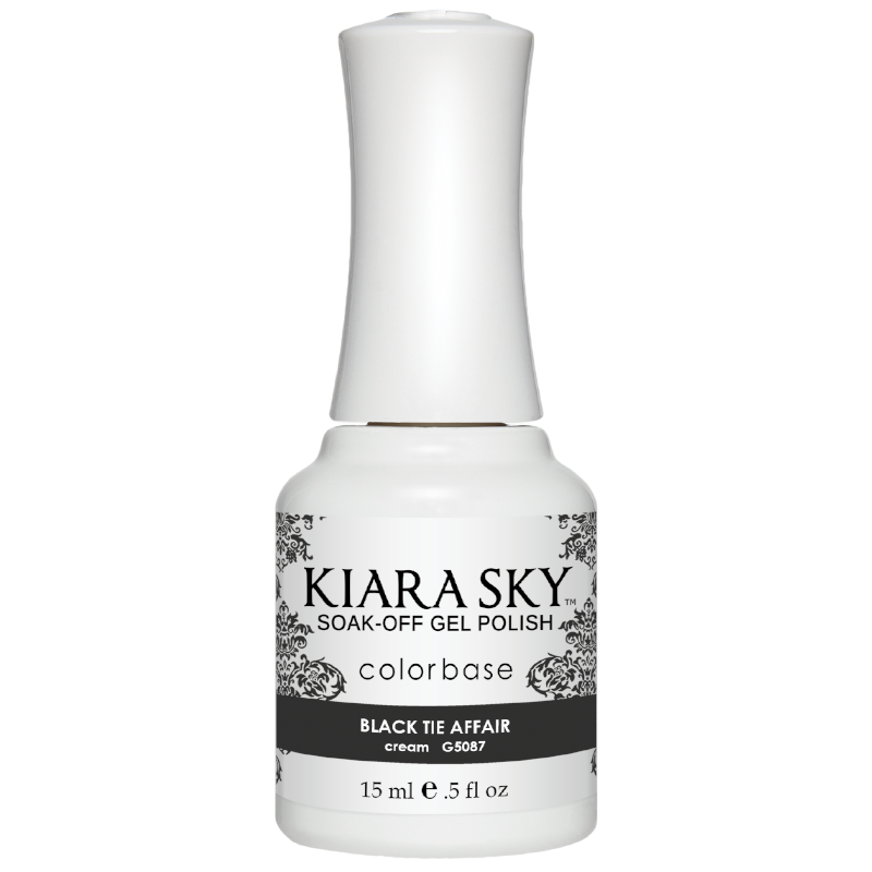 Kiara Sky Gel Polish - Black Tie Affair G5087