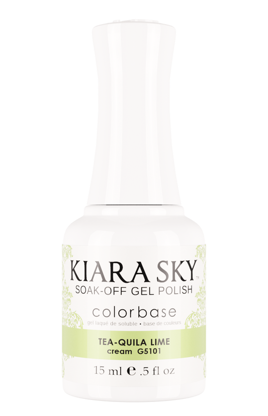 Kiara Sky Gel Polish - Tea-quila Lime G5101