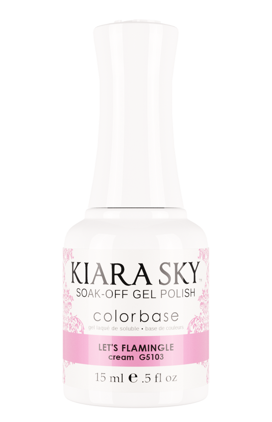 Kiara Sky Gel Polish - Let's Flamingle G5103