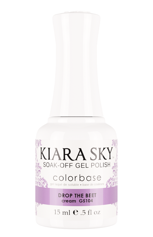 Kiara Sky Gel Polish - Drop The Beet G5104