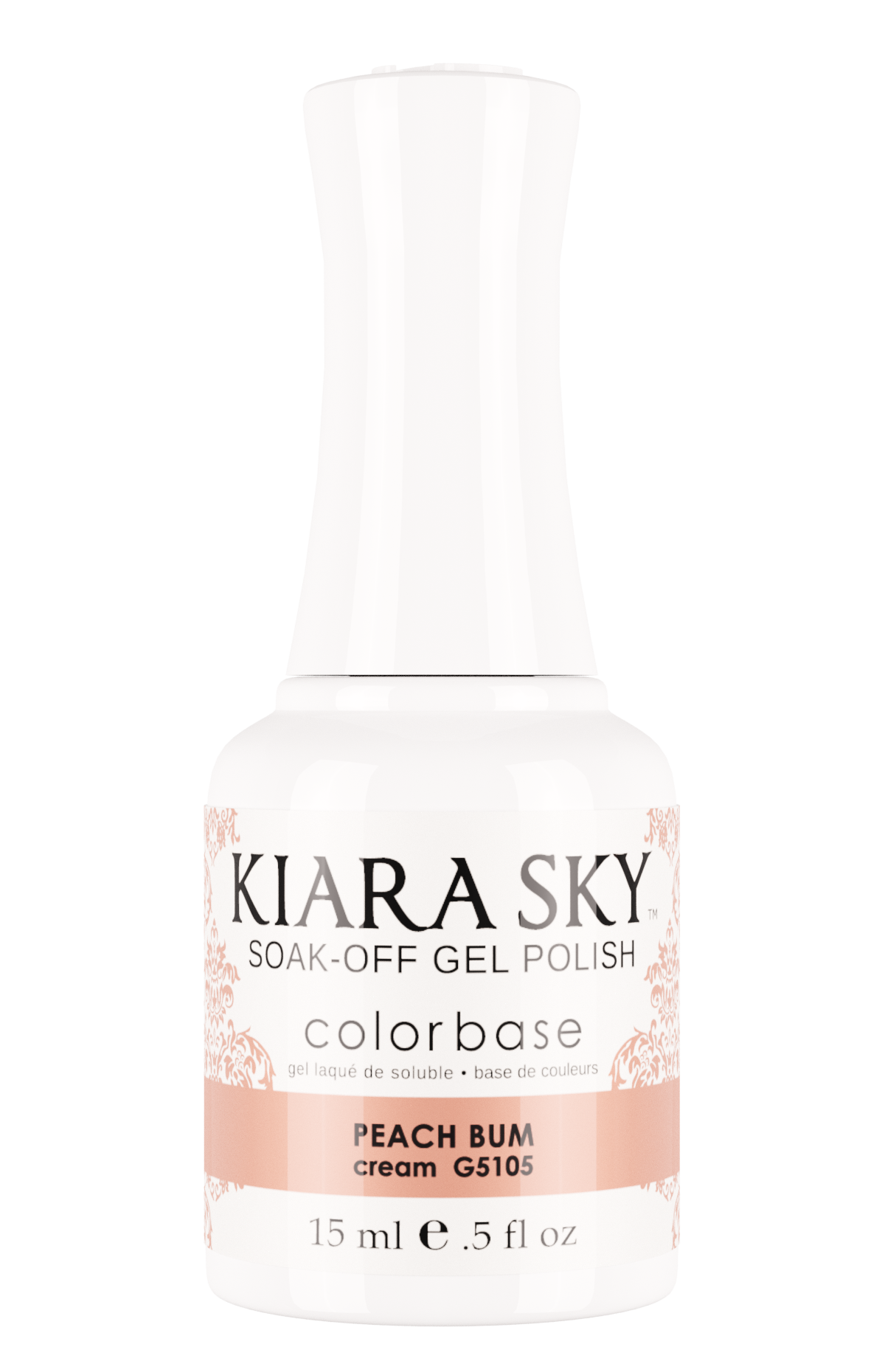 Kiara Sky Gel Polish - Peach Bum G5105