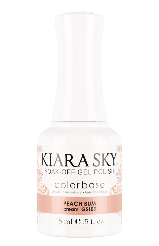 Kiara Sky Gel Polish - Peach Bum G5105