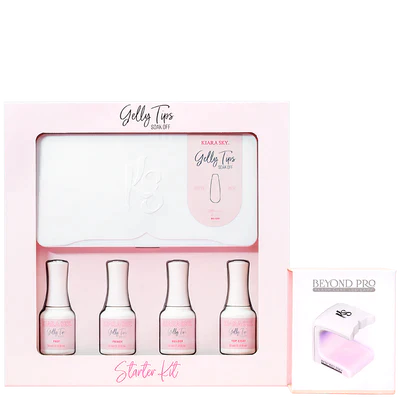 Kiara Sky Gel Tips Starter Kit - Coffin Medium GT02