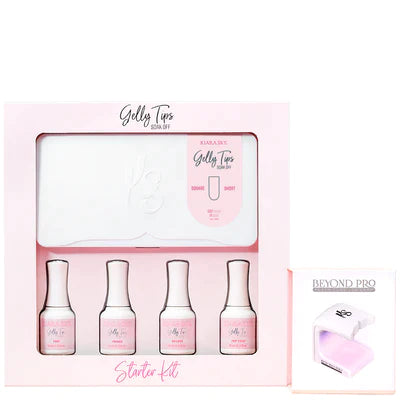 Kiara Sky Gel Tips Starter Kit - Square Short GT09