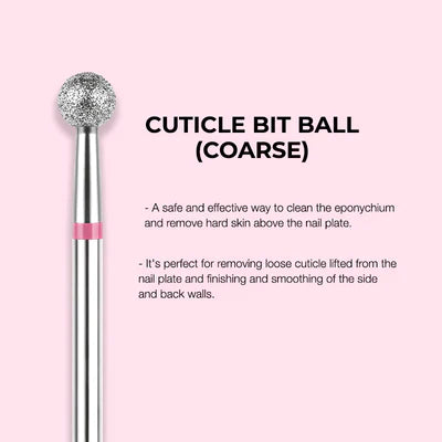 Kiara Sky Drill Bit - Cuticle Bit Ball Coarse