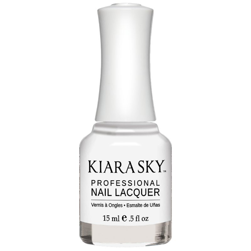 Kiara Sky Nail Polish - Snow Bunny N001