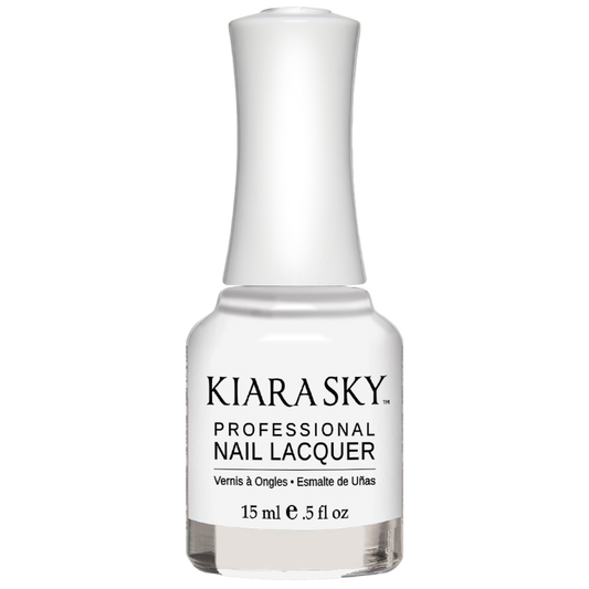 Kiara Sky Nail Polish - Snow Bunny N001