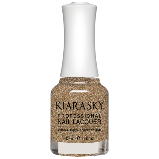 Kiara Sky Nail Polish - Dripping In Gold N5017