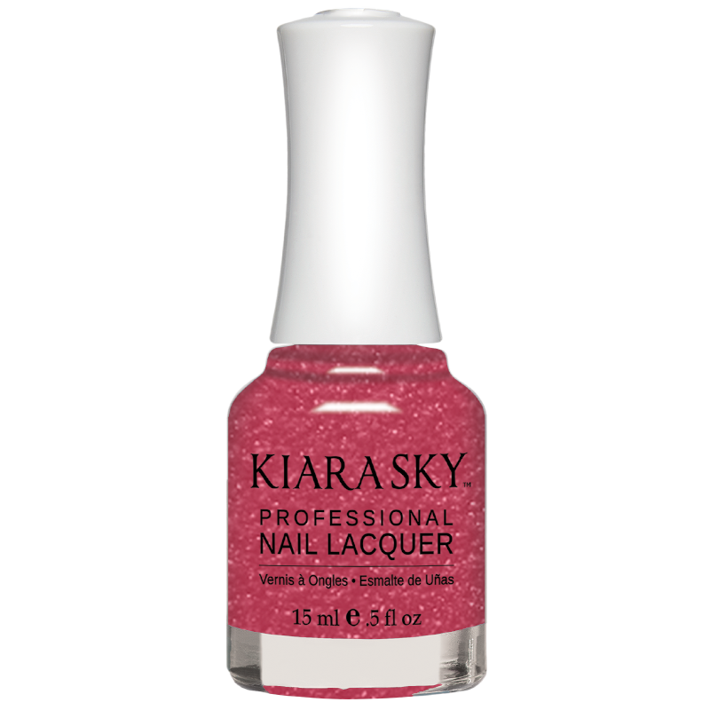 Kiara Sky Nail Polish - Frosted Wine N5029