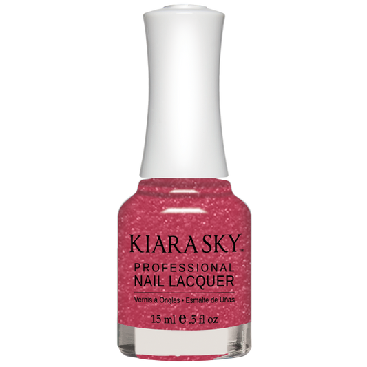 Kiara Sky Nail Polish - Frosted Wine N5029